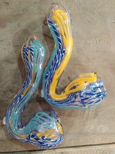 Glass Smoking Sherlock Pipe